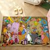 Cartoon W-Winnie The P-Pooh-S Carpet Bathroom Anti-slip Door Mat Home Decoration Mat Entrance Door Mat Scratch-resistant Door