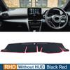 For Toyota YARiS Cross XP210 2020 2024 2024 2024 2024 Car Dashboard Cover Avoid Light Pad Sun Shade Anti-UV Carpets Non-Slip Mat