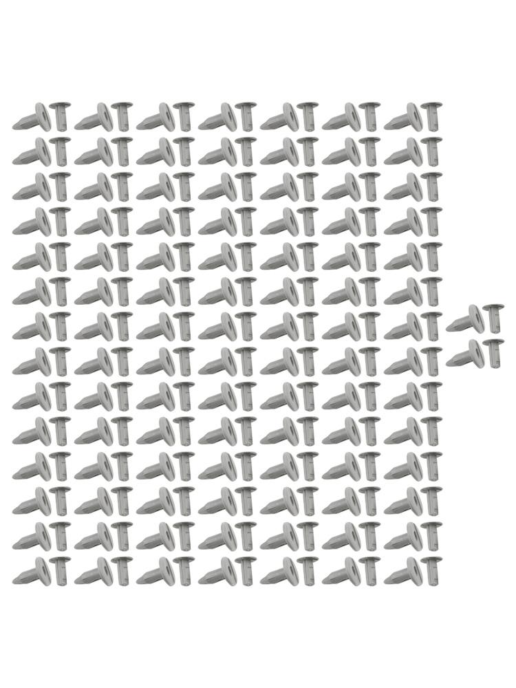 Automotive Fasteners Gray Fasteners Easy Installation Clips Long-lasting Fasteners Plastic Fastening Clips For T4