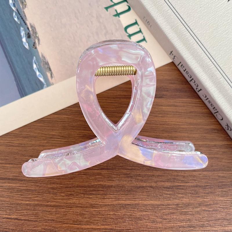 Dongdaemun Mermaid Color Hair Claw Clip - Medium, Elegant Shark Clip Hairpin