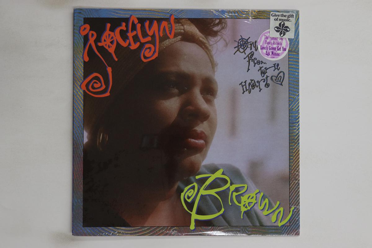 

LP Record JOCELYN BROWN - One From The Heart 9254451 WARNER BROS. RE 1987 US Soul/Funk Used