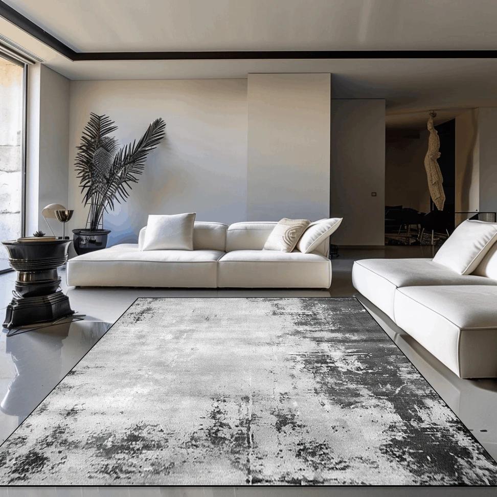 Modern Home Decoration Carpet Abstract Luxury Living Room Carpets Sofa Chair Area Rug Anti-slip Bedroom Decor Bedside Floor Mat