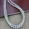 Threaded Rice Pearl Natural Freshwater Pearl White Pearl 4-9mm For Jewelry Making DIY Bracelet Earrings Necklace Accessory