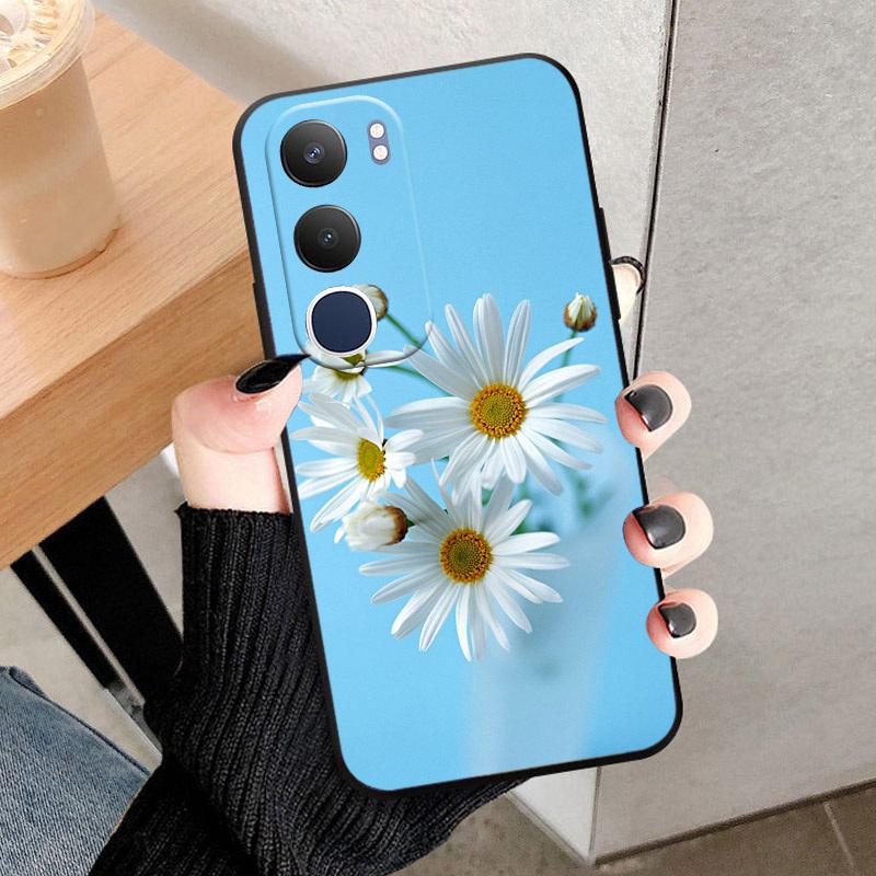 For VIVO Y19S 4G Phone Case Soft Silicone Back Cover Coque For VIVO Y 19 S Cases Black TPU Shockproof Fundas Shell Y19S Capa
