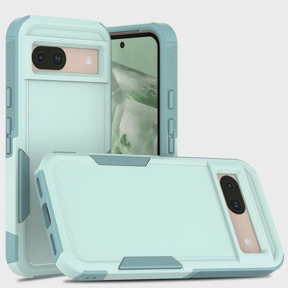 

Qihang Google Pixel 8A двухслойный защитный чехол от падения Google Pixel 8A красный