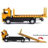 1/50 Schaal VOLVO VAN Type Legering Aanhangwagen Model Simulatie Metalen Autotransporter Sleepwagen Pull Back Geluid en Licht Speelgoedvrachtwagen