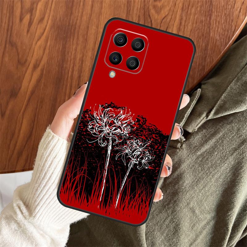 Lycoris radiata Hülle Für Samsung Galaxy M12 M32 M52 M35 M55 M15 M11 M13 M14 M06 M16 M36 M56 M31 M53 M34 M54