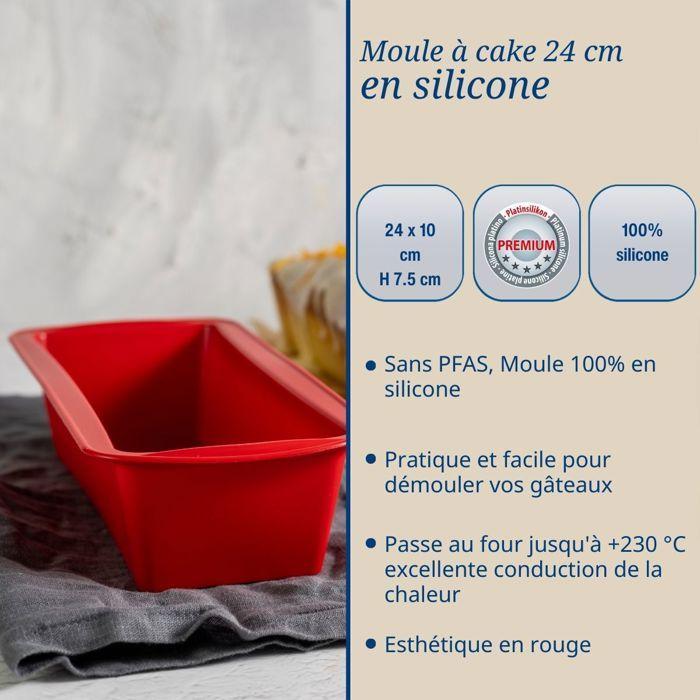 Moule à cakes en silicone 24 cm dr oetker flexxibel love