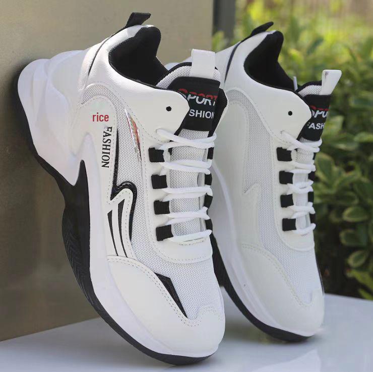 

Весенние мужские кожаные кроссовки-хайтопы для баскетбола - Красная сетка 38