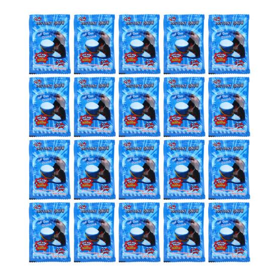 Fake Snow Powder Christmas Artificial Flake Faux Snow Powder Filler for DIY Crafts Holiday Decoration