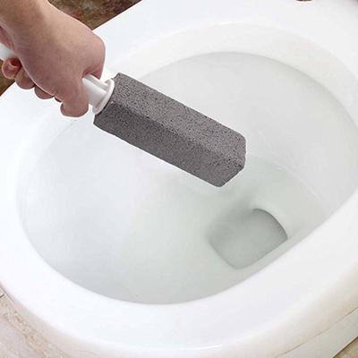 Toilet Stone Brush Cleaner Pumice Brush Quick Cleaning Stone Cleaner Long Handle Wash Basin Brush