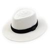 Yunibeosyeolkemiseuteuli Bk Metal Knit White Long Fedora