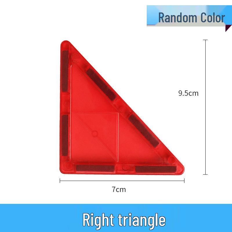 Stained Glass Magnetic Building Blocks for Children - Translucent Toy Set