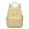 Solid Color Women's Backpack Large Capacity Nylon Backpack
