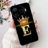 Phone Case For Tecno Camon 30 4G 5G 30S Pro 30pro 30 Premier Cover Soft Silicone Funda Matte TPU Capa Initial Letters Pattern