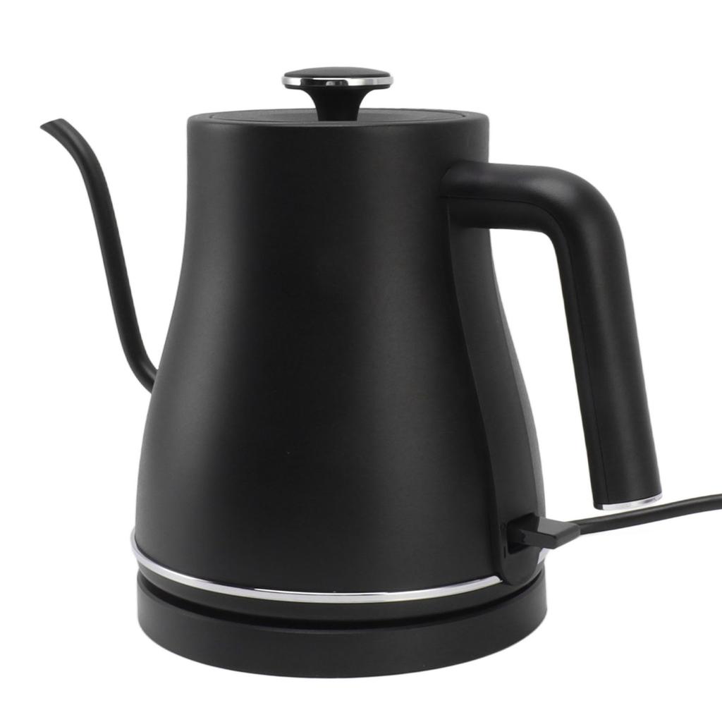 Electric Gooseneck Kettle Pour Over Coffee Tea Kettle Stainless Steel Kettle Water Boiler Accurate