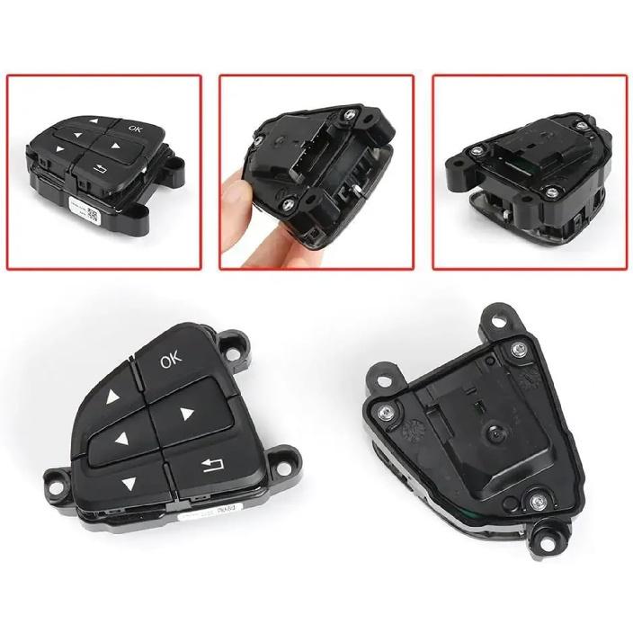 Car Steering Wheel Buttons Control Switch Cover Fit for A B CLA CLS GLA GLS GLE Class W176 W246 W218 W172 W292 W166 A0999050600 Replacement(Right)