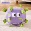 Interactive Ball Dog Toy for Aggressive Chewers Training Decompress Bite Resistant Plush Handle Dog Toys with Bells Pet Supplies