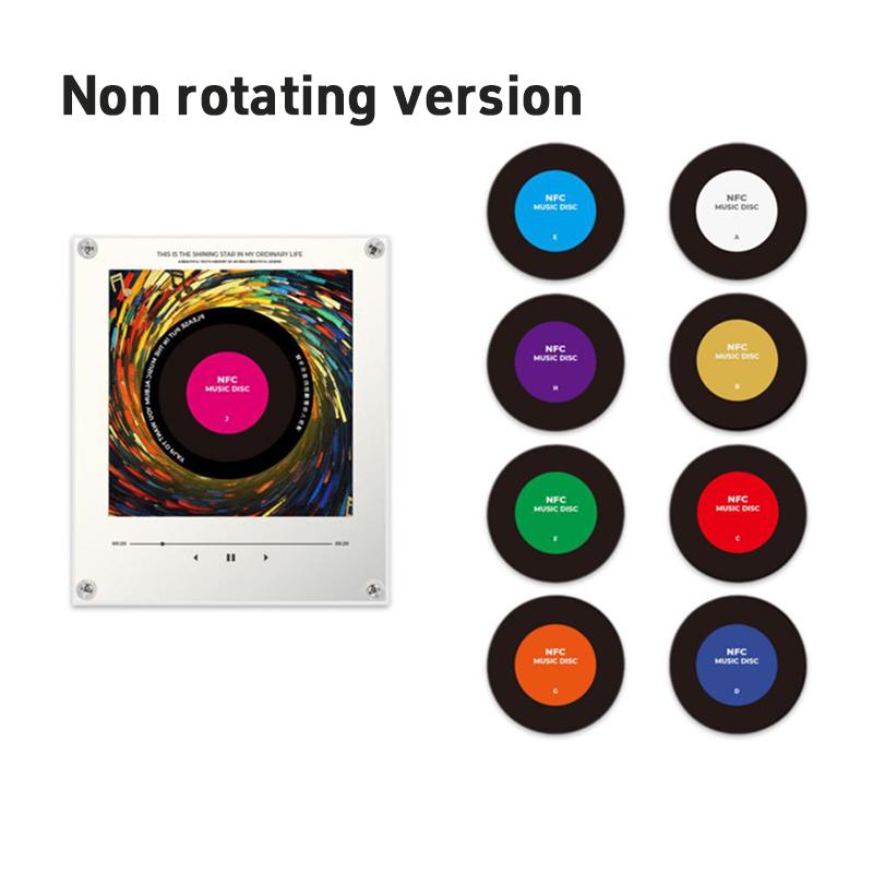 Customized NFC Sensing Song Player With Acrylic Built-in Speaker No Need For Mobile Phone Customize Home Refrigerator Stickers