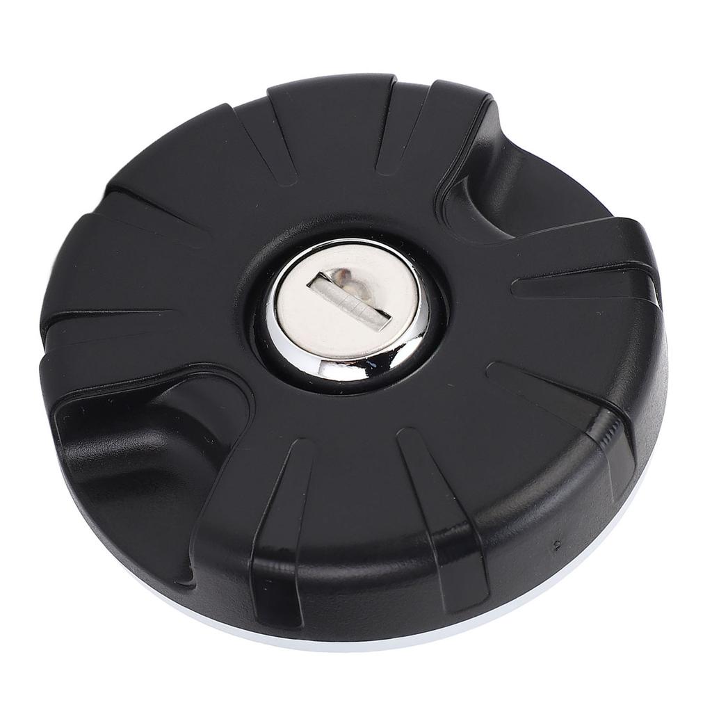 Round RV Water Inlet Cap UV Resistant Lockable RV Water Filler Cap with Seal Ring and Keys for RV Motorhome