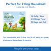 Portable Dog Poop Bags  | PCR Recycled Pet Waste Bags, Easy Tear & Fresh Scented