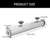 KX4B Multiuse Parasol Base Stand Bracket Sleeve Tube for Patios Umbrella Holder with Secure Screw Gaskets Design Easy Install