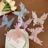 Summer French Butterfly Hair Clips Sweet Hair Claw Clip Cute Fairy Shark Clip Hairgrip Girls Ponytail Holder Hair Accessories