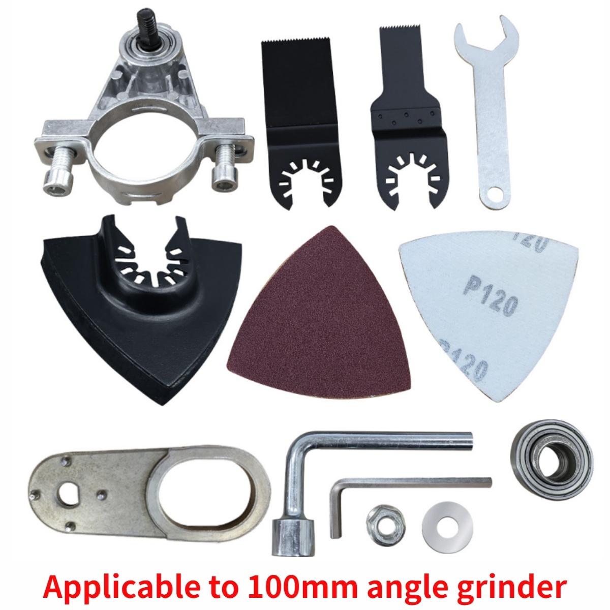 

100mm/115mm/125mm Angle Grinder Conversion Universal Head Adapter M10 M14 Thread Polishing Oscillating Power Tools Converter