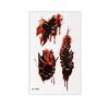 Eyeball Bloody Makeup Halloween Tattoo Stickers Waterproof Body Art Scar Decals  Men Women
