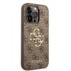 Guess Guhcp15L4Gmgbr Iphone 15 Pro 6.1 Brązowy/Brown Hardcase 4G Big Metal Logo
