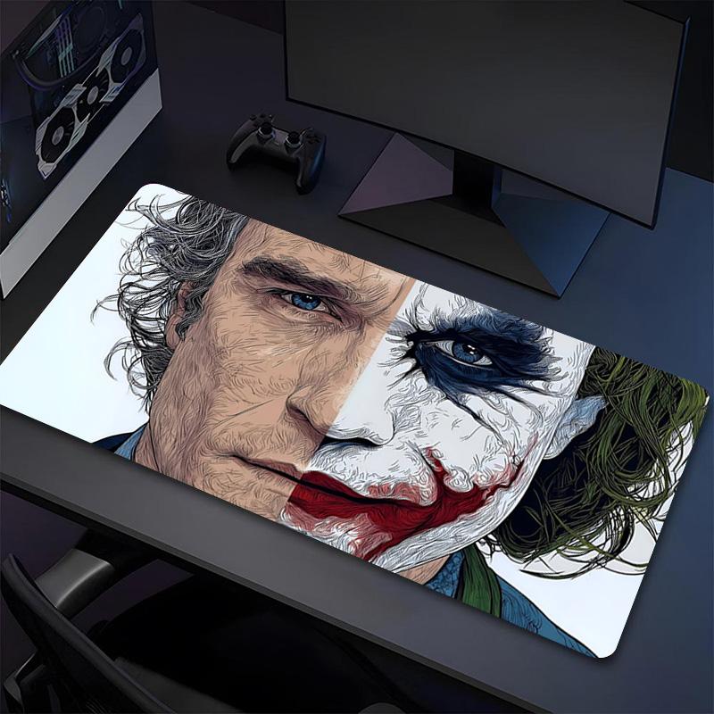 Clown Mask Xl Gaming Mouse Pad Nonslip Rubber Base Stitched Edge Waterproof Desk Mat For Pc Laptop Gamer Office Computer Accessories C929521
