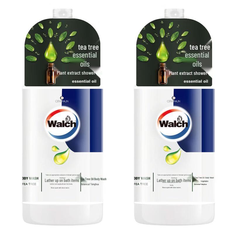 Walch Tea Tree Essential Oil Shower Gel Twin Pack