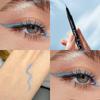 6-Color Waterproof Glitter Eyeliner Pen Long-Lasting Quick-Dry Diamond Shining Eye Shadow Stick for Big Eye Makeup