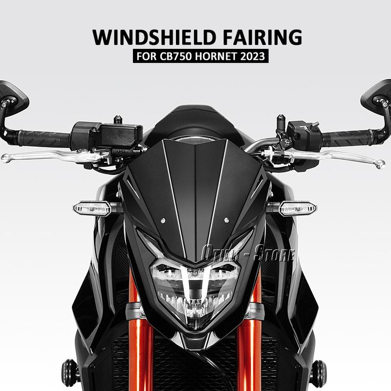 New For HONDA CB750 Hornet CB 750 HORNET 2023 2024 Motorcycle Sports Windscreen Alumiunm Front Windshield Visor Deflector