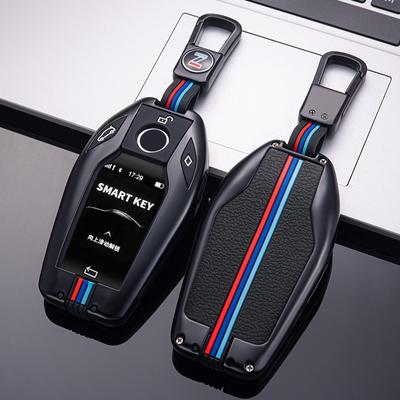 Obudowa kluczyka do samochodu pokrywa etui na klucze do Bmw 1 3 5 7 seria X1 X3 X5 X6 X7 F30 G20 F34 F31 G30 G01 F15 G05 I3 M4 akcesoria samochód stylizacji