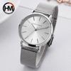 Hannah Martin Japan Quartz Movement High Quality Women Stainless Steel Mesh Rose Gold Waterproof Ladies Watch Dropshipping CC36