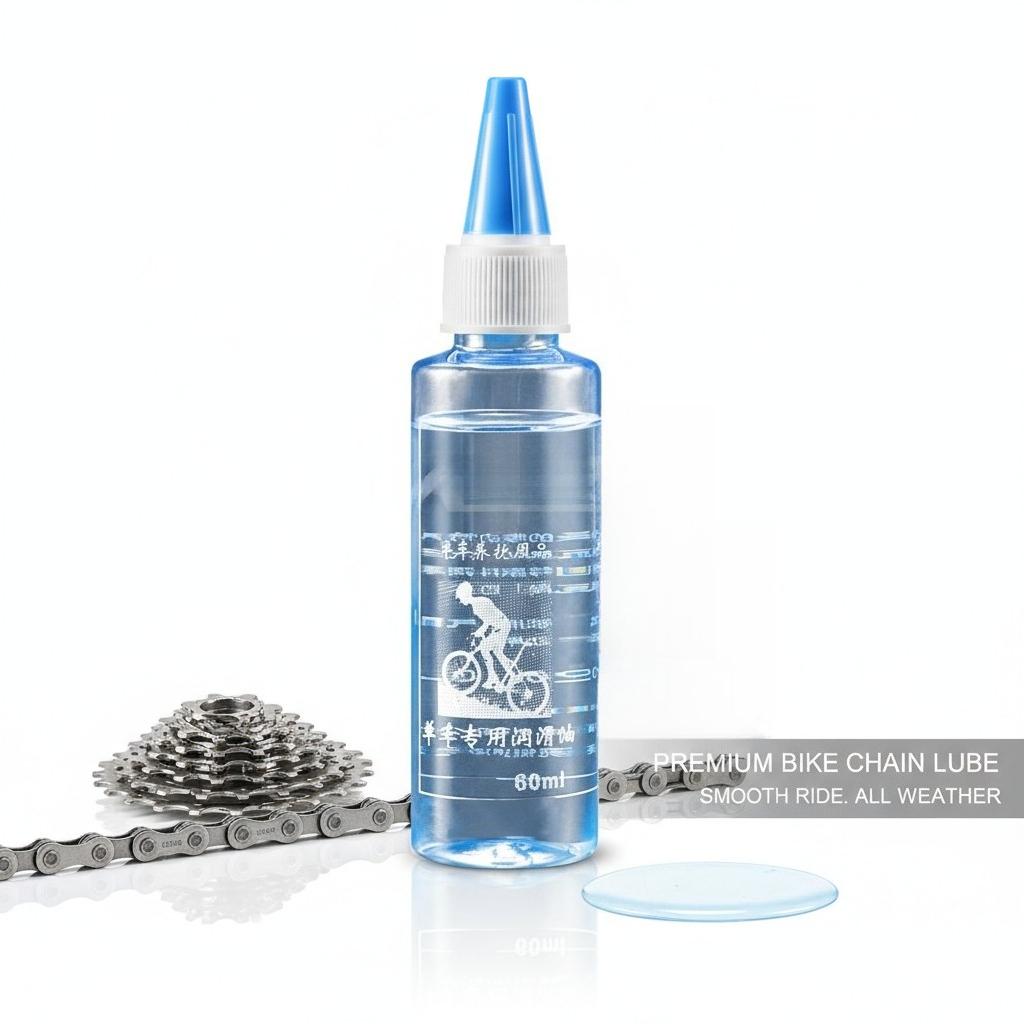 Bicycle Lube Chain Oil 60ML Dry Chain Lubricant Bike Gear Waxy Maintenance Oil Squirt MTB Road Bicycle Accessories