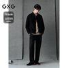 GXG Men's Black 100% Wool Short Commuter Coat
