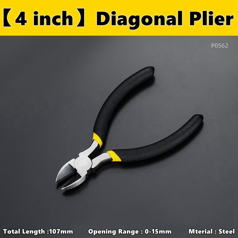 

4 дюйма 5 дюймов 6 дюймов Диагональные плоскогубцы Универсальный кусачки для проволоки Мини Многофункциональный Электрический Аппаратный Ручной Инструмент Электрик Кусачки для проволоки