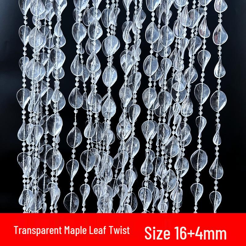11mm UFO Disc Acrylic Beaded Curtain for Wedding Décor, Ceiling Hanging, and Aisle Runner.