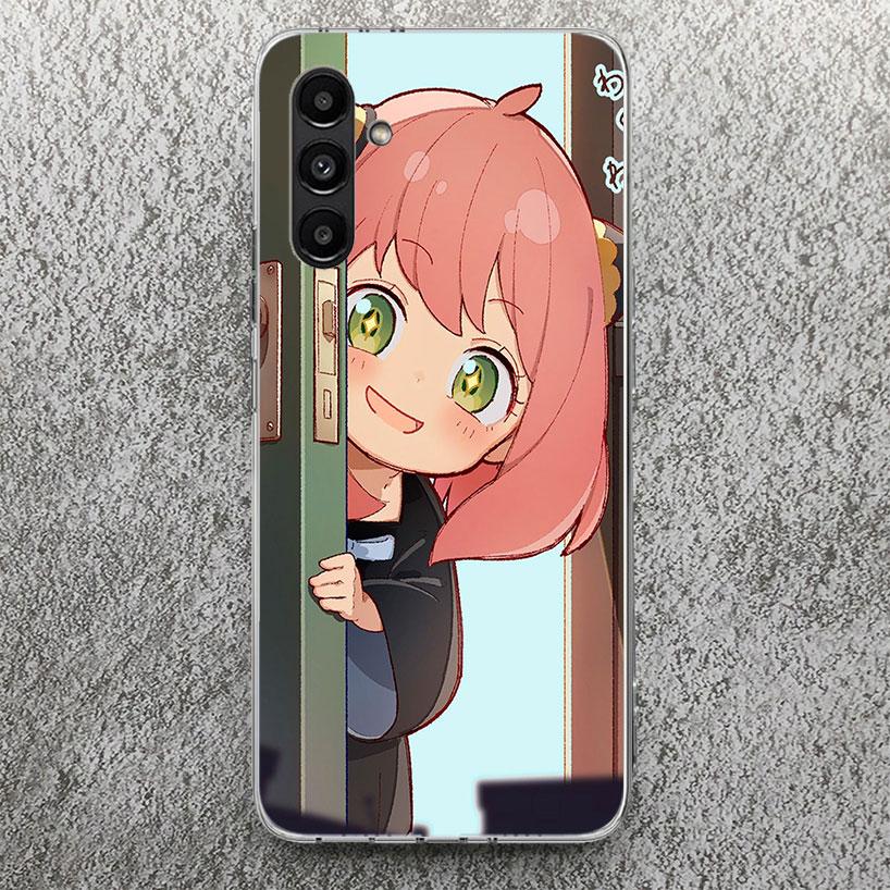 

S-Spy Family Anya Phone Case for Samsung Galaxy A16 A56 A14 A54 A15 A55 A13 A53 A26 A36 A25 A35 A24 A34 A23 A33 A05S A04S A03S Samsung A13