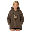 Kinder Mode Haustier Tasche Kapuzenpullover Sweatshirt für Jungen und Mädchen