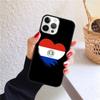 Paraguay Flag Phone Case for iPhone 17 Air 16 15 14 12 13 PLUS 11 PRO MAX Back Cover Fundas Shell