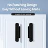 10 Pcs No Punching Window Cabinet Drawer Handles Furniture Sliding Door Handle  Kitchen