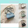 Chic Pu Leather Shoulder Bag Trendy Summer 2023 Small Square Bag For Daily Use