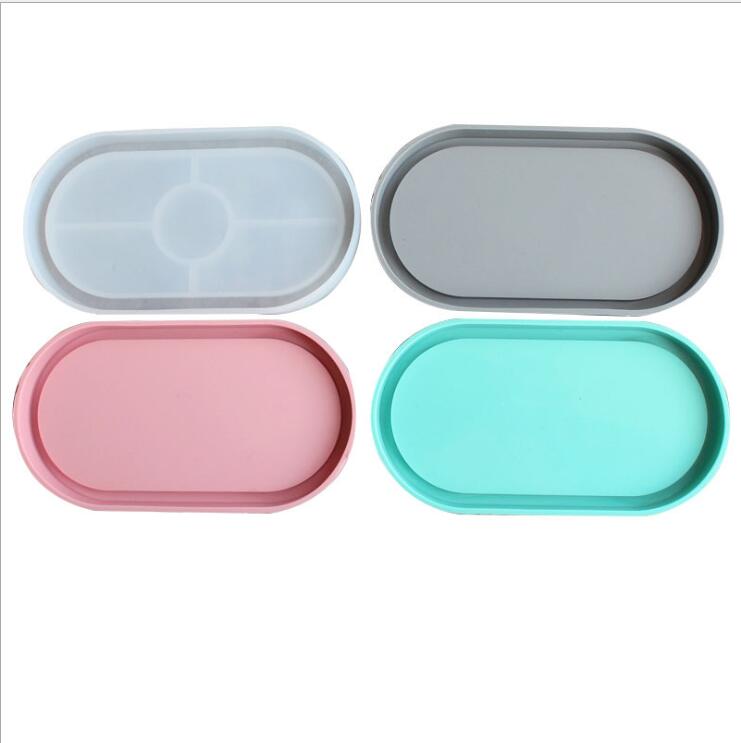 DIY Dish-shaped Mold Flower Board Mold Epoxy Resin Crafts Flower Tray Epoxy Resin Crafts Personalized Tray