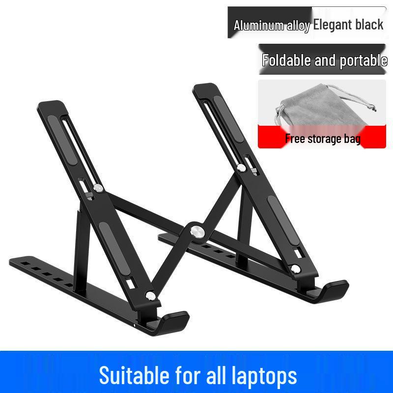 N3 Aluminum Alloy Laptop & Tablet Riser Stand with Heat Dissipation