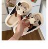 Cute Couple's Linen Slippers: Women's Summer Non-Slip, Thick-Soled, Sweat-Absorbent, Silent Cotton; Four Seasons Men's Style Included.