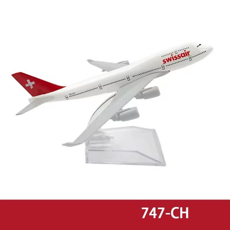 16CM Diecast Alloy 737 747 757 777 787 Airplane Model Toy Plane Collected Gift Series for Collectible Display