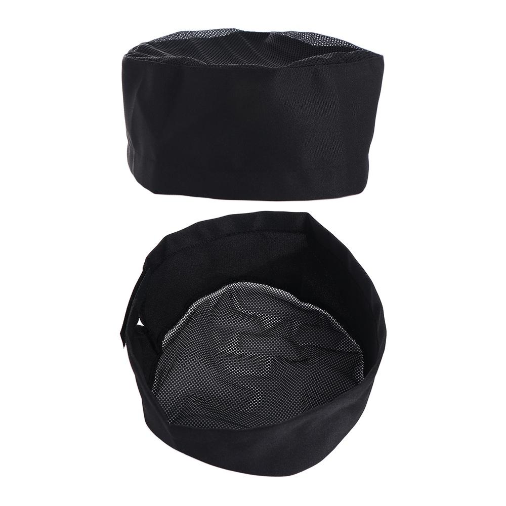 Gorras con parte superior plana de Chef con correa ajustable, gorro de Chef de estilo japonés, gorra de Sushi transpirable, cafetería